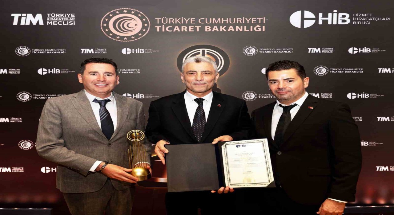 Bursa Kebap Evine ‘Hizmet İhracatı Şampiyonu ödülü
