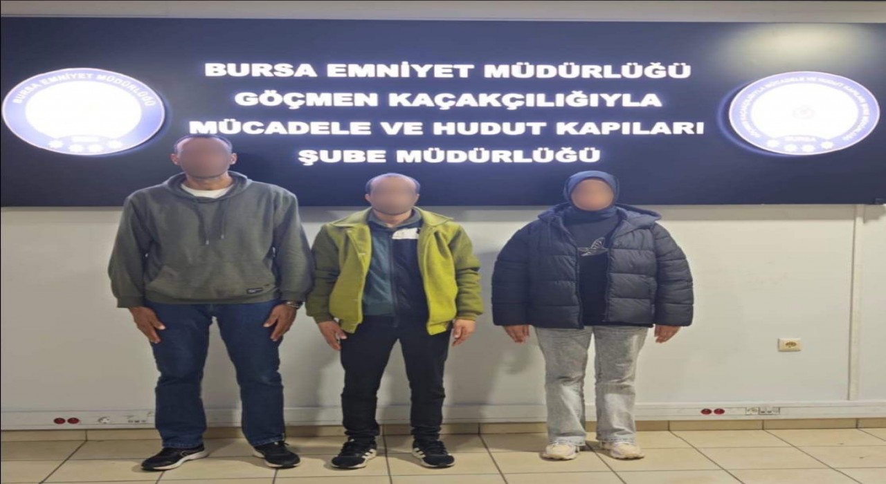 Bursada kaçakçılık operasyonu: 8 kaçak göçmen yakalandı, organizatörler gözaltında