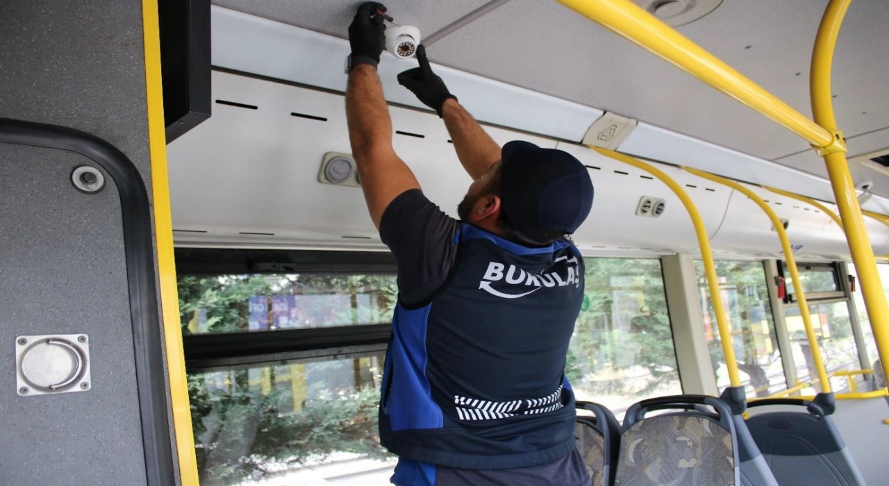 Bursada otobüsler daha da güvenli