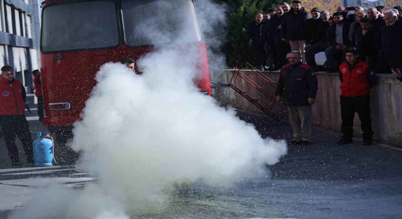Büyükşehirden din görevlilerine ‘afet farkındalık ve yangın eğitimi