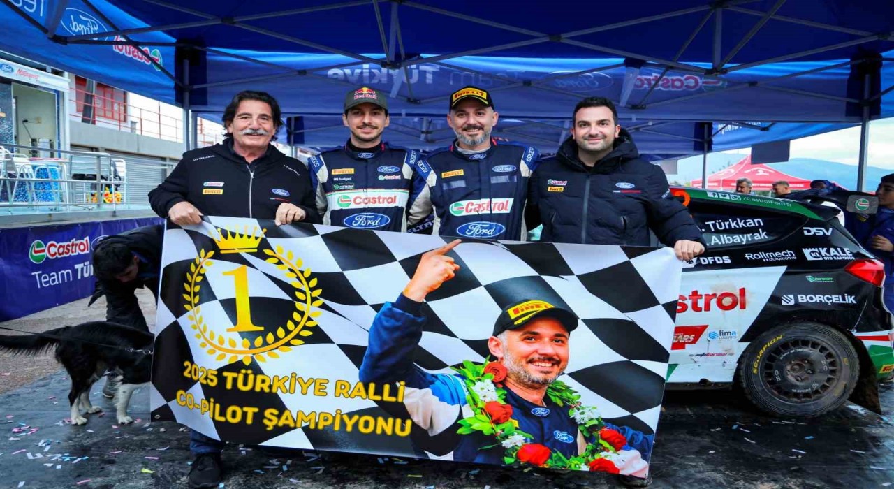 Castrol Ford Team Türkiye, 2025 Türkiye Ralli Şampiyonasında sınıfında birinci oldu