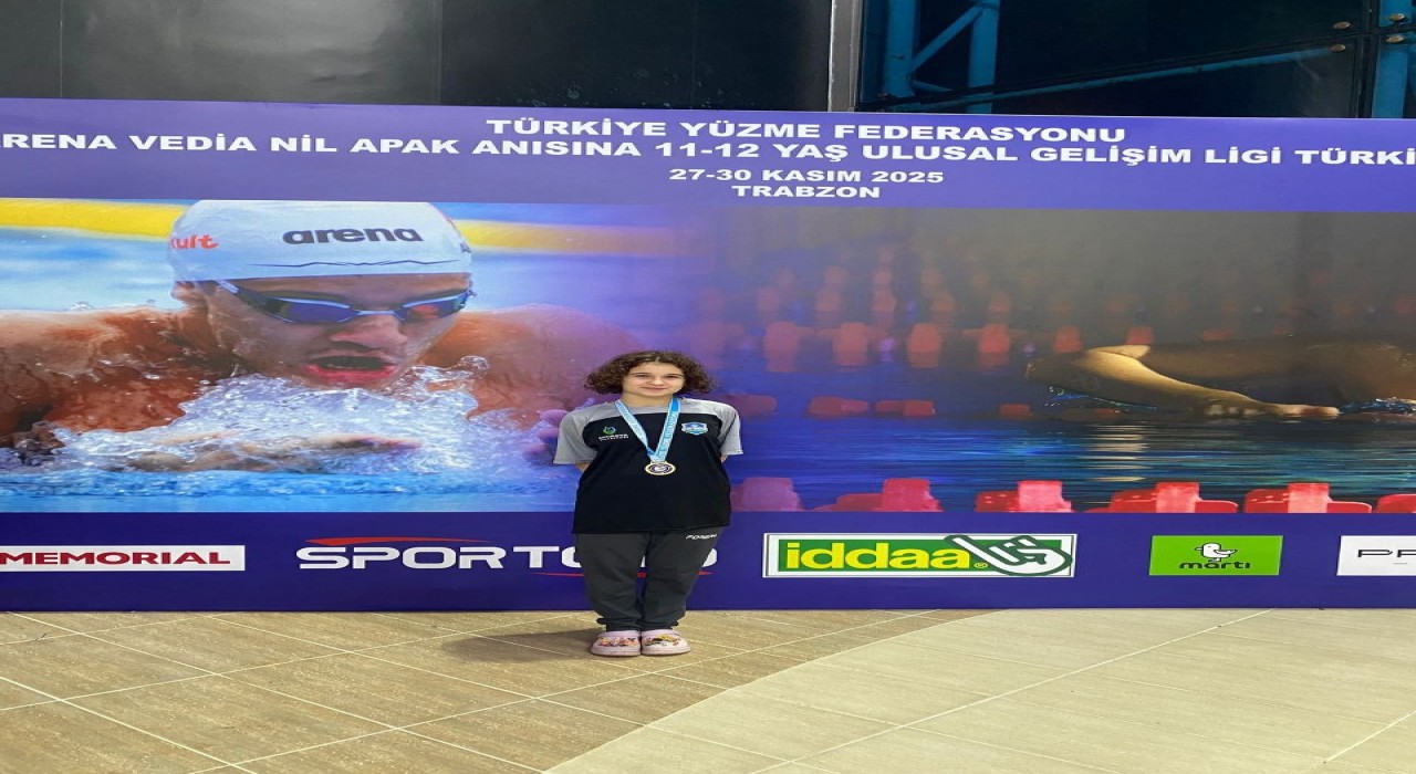 Çayırova Belediyesi sporcusu Yağmur Yeyin, Trabzonda 4 madalya kazandı