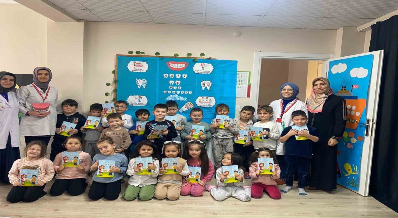 Çilimlide miniklere sağlıklı gülüşler için eğitim