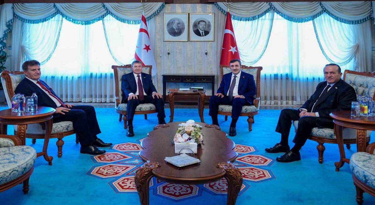 Cumhurbaşkanı Yardımcısı Cevdet Yılmaz: Anavatan ve garantör ülke olarak KKTCnin meşru haklarını desteklemeye devam edeceğiz