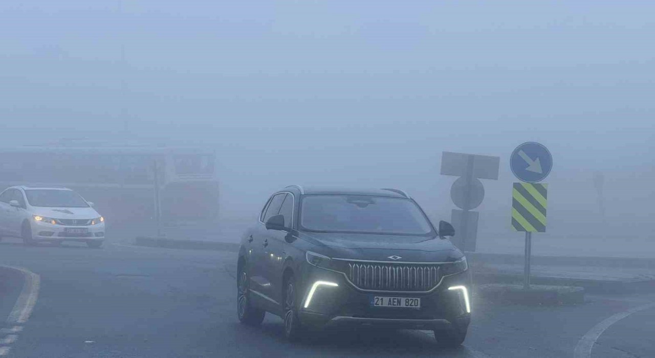 Diyarbakırda uçak seferlerine sis engeli