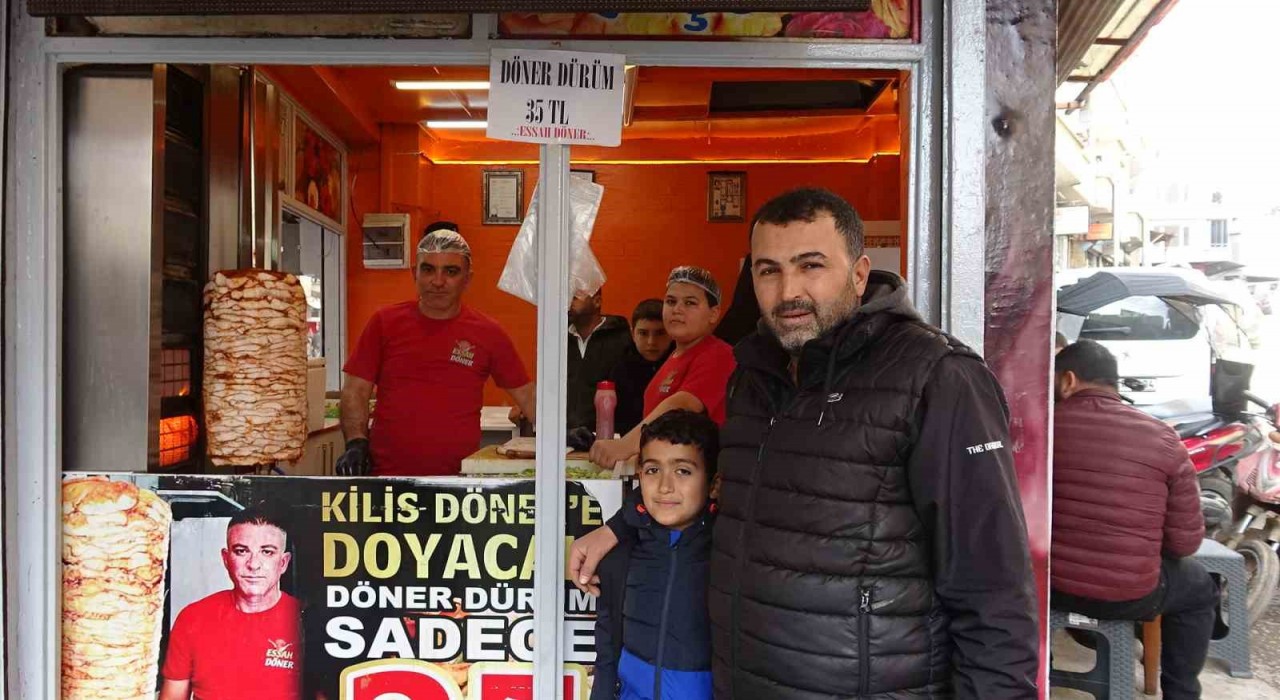 Döner 30 liraya düştü: Kiliste esnaftan indirim akımı