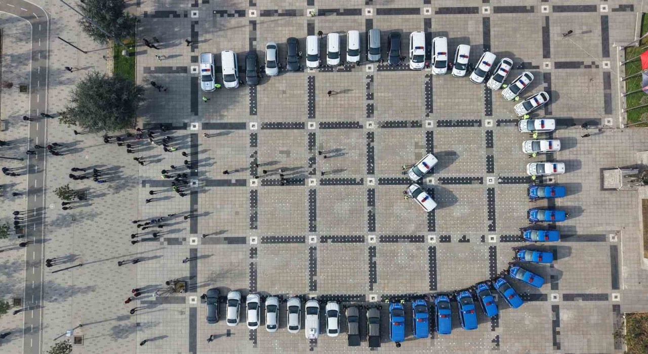 Düzcede emniyet ve jandarma teşkilatına 44 yeni araç
