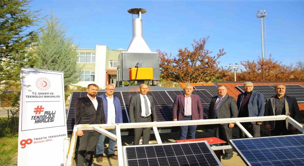 Edirnede tarıma güç katacak yenilenebilir enerjili tohum kurutma sistemi tanıtıldı