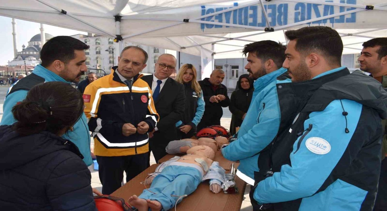 Elazığda Acil Sağlık Hizmetleri Haftası etkinlikleri