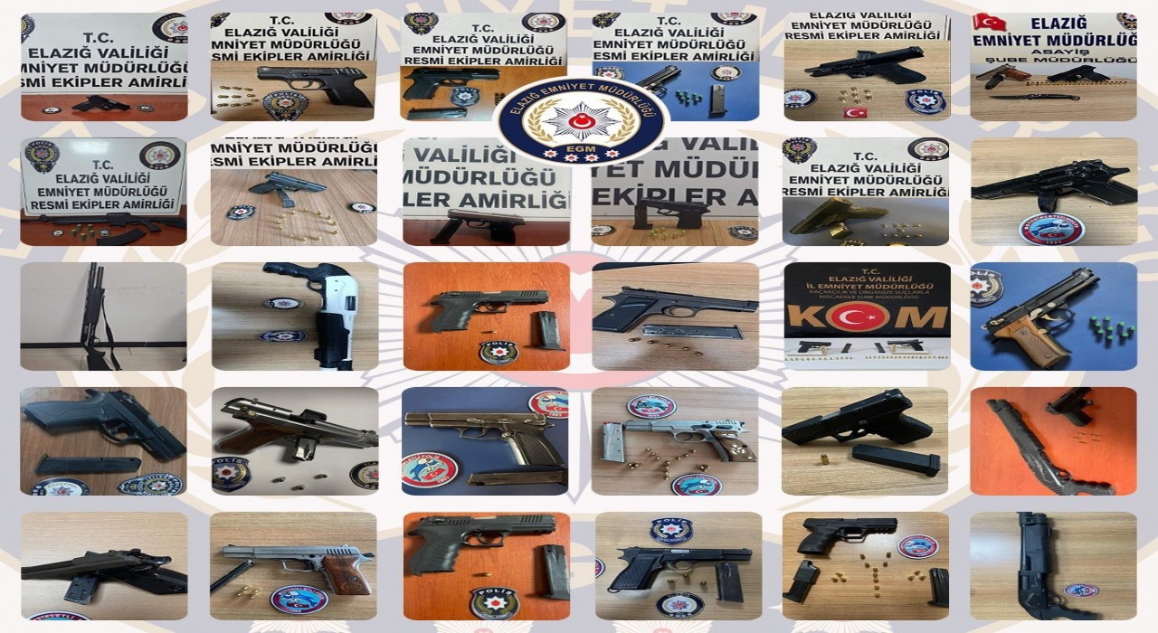 Elazığda aranan 95 şüpheli yakalandı