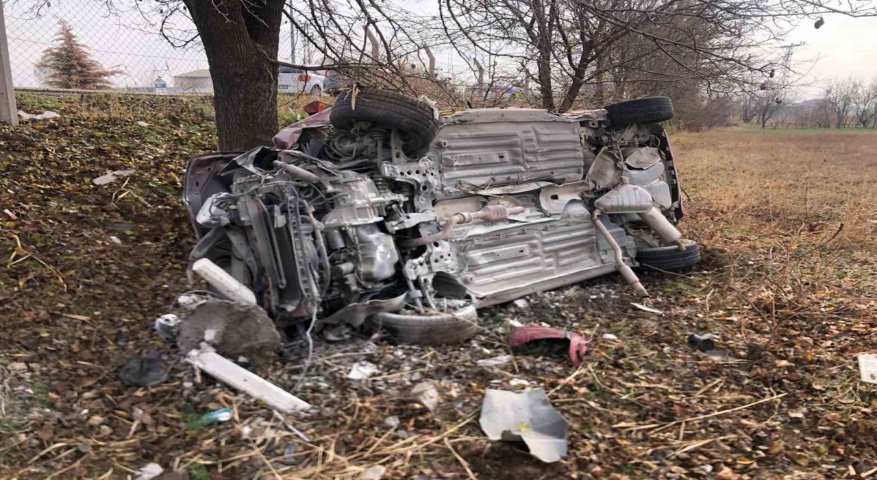 Elazığda trafik kazası: 1 yaralı