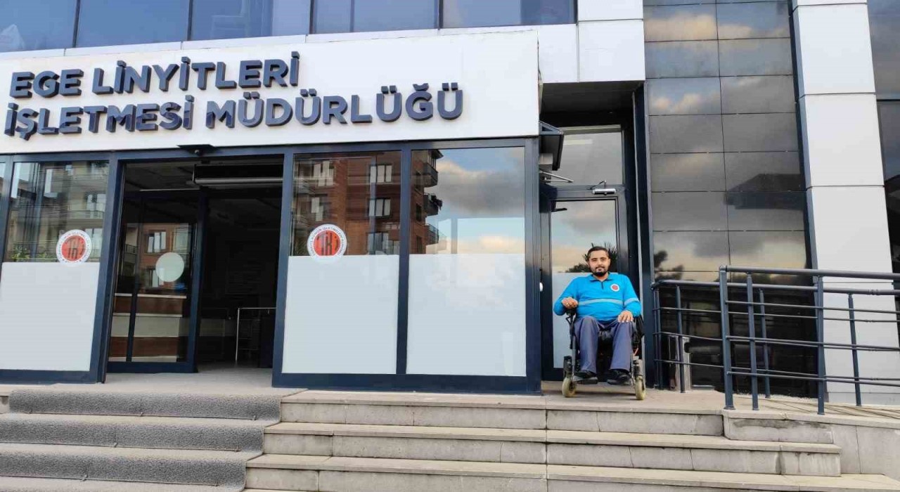 ELİde engelli çalışana büyük kolaylık