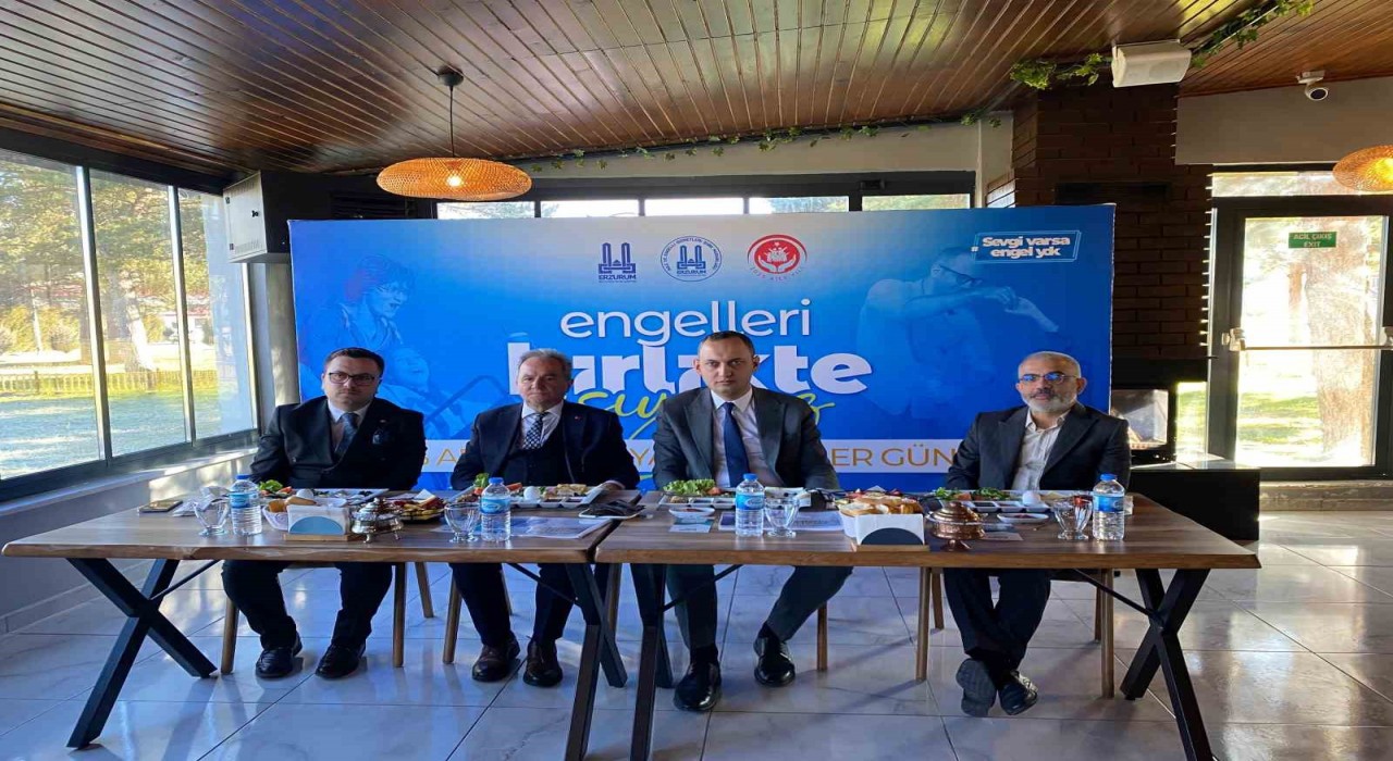 Erzurum Büyükşehirden engellilere ve ailelerine vefa
