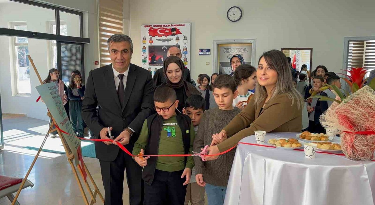 Erzurumda özel öğrencilerden anlamlı sergi