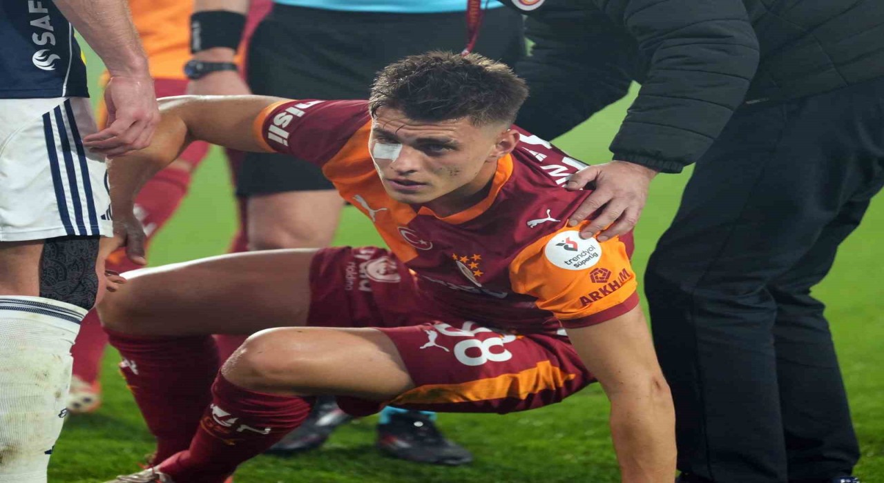 Galatasaraylı Kazımcanın gözüne çakmak atan taraftar yakalandı