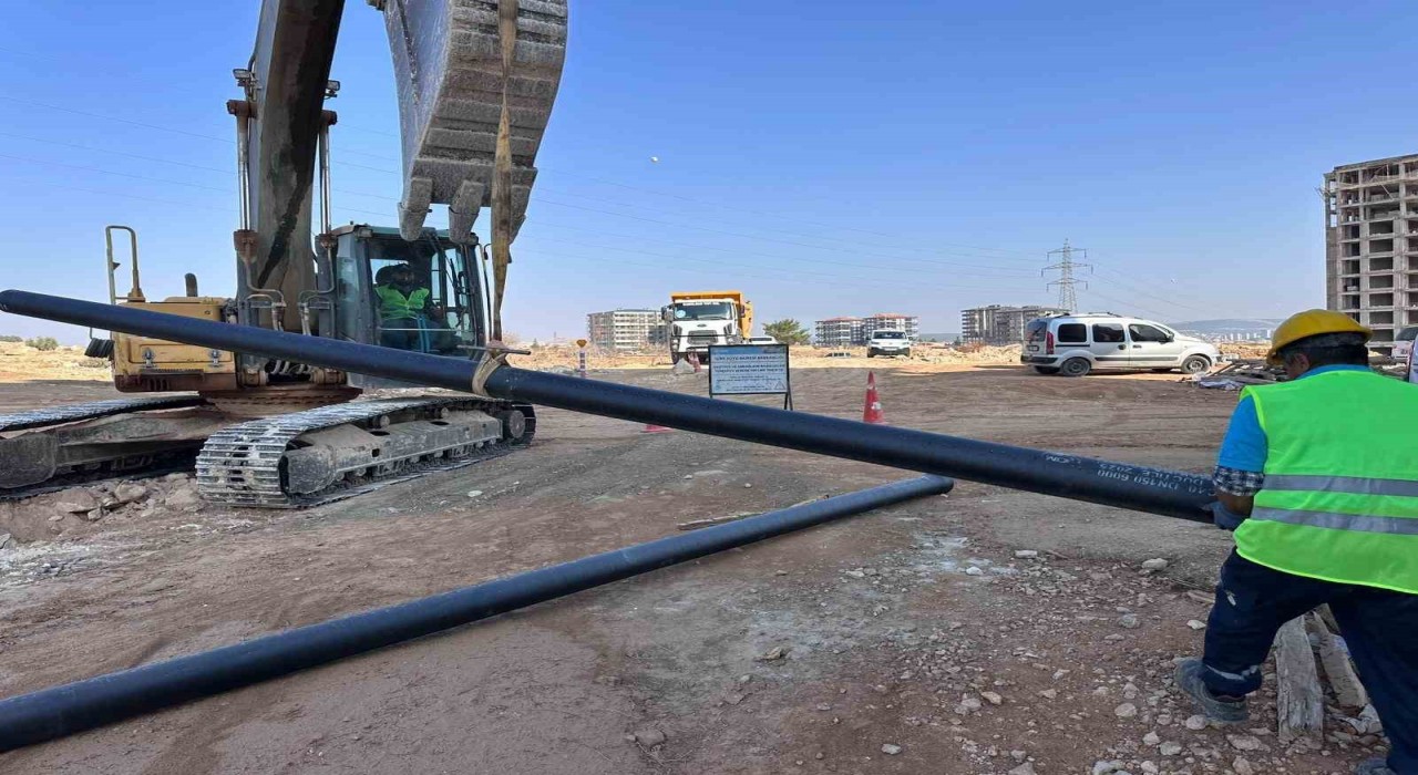 GASKİ, Gazitepe ve Sarısalkımda modern İçmesuyu şebekesini tamamlıyor