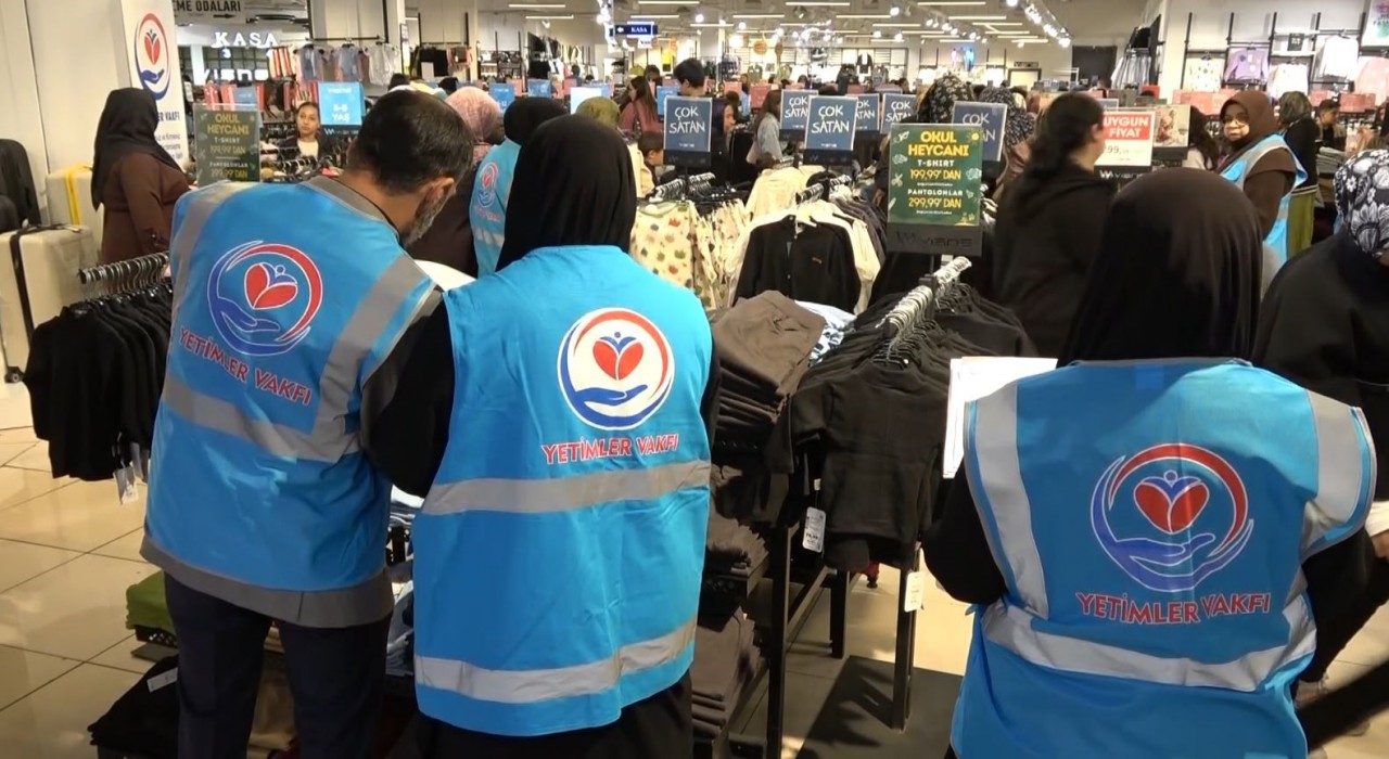 Gaziantepte 250 yetim çocuğa kışlık yardım