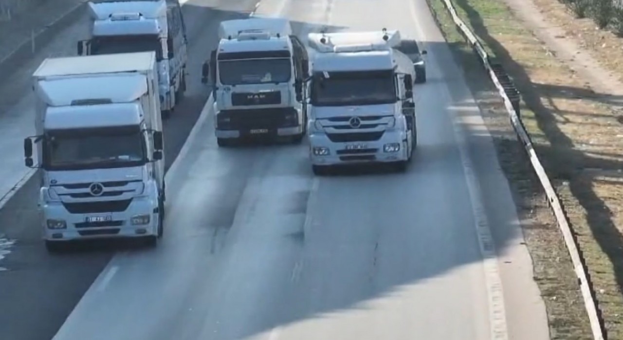 Gaziantepte dron destekli denetimlerde 4 bin 786 araca ceza