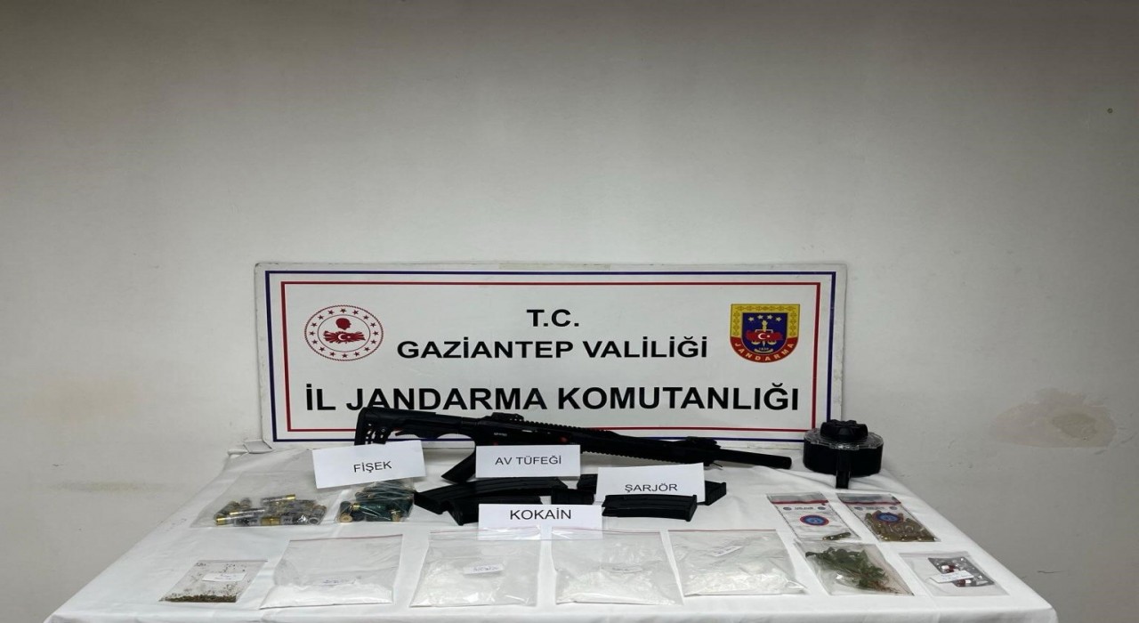 Gaziantepte jandarmadan organize suç örgütü operasyonu: 3 şahıs tutuklandı