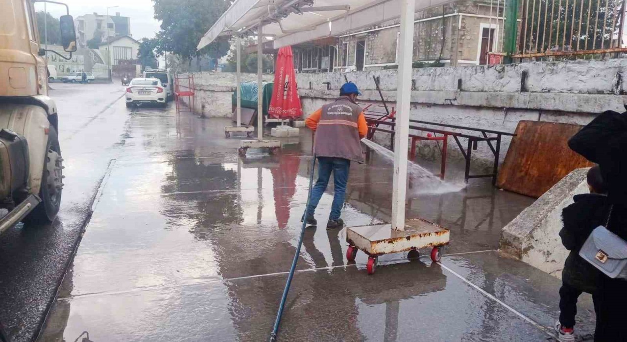 Germencikte kapsamlı temizlik çalışması