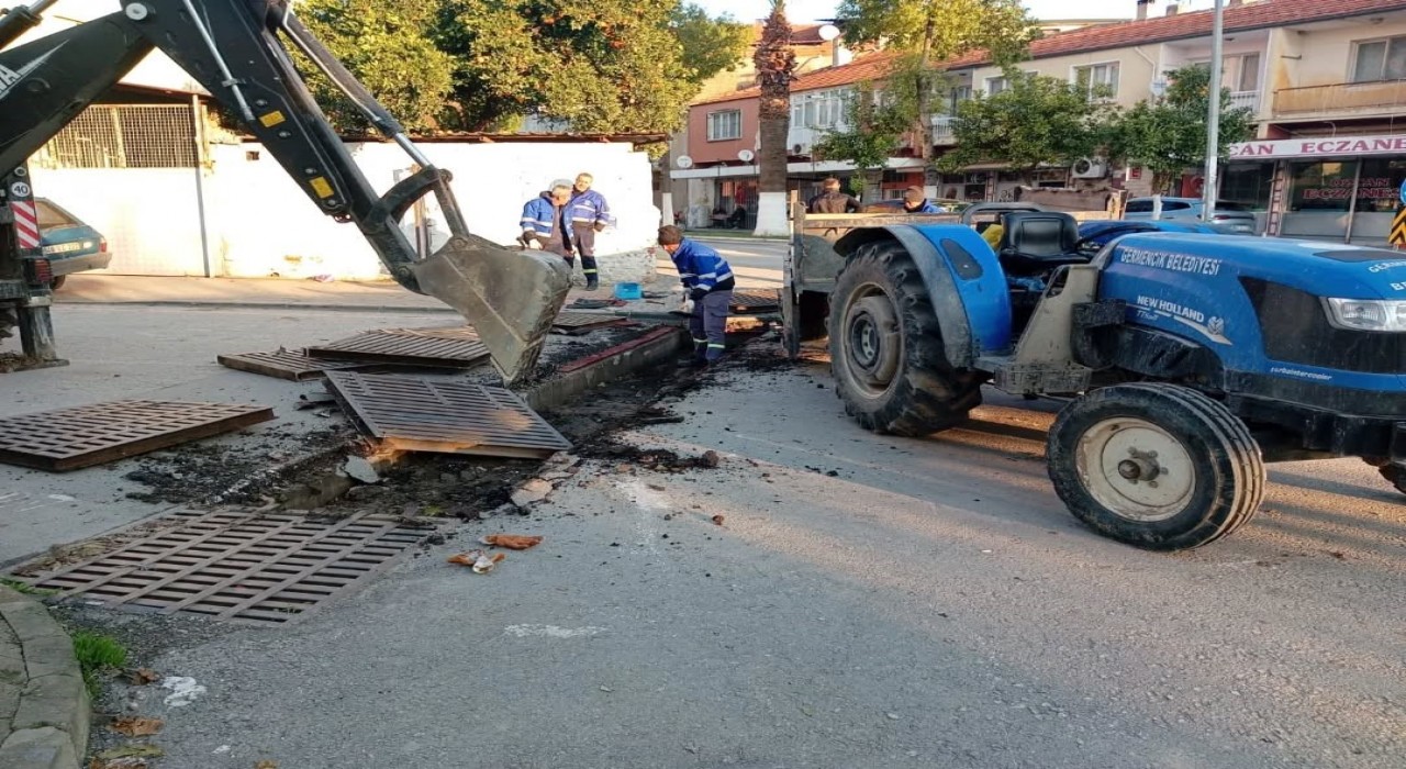 Germencikte mazgal temizliği