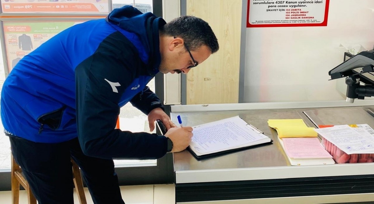 Gölcükte tarihi geçmiş ürünler imha edildi