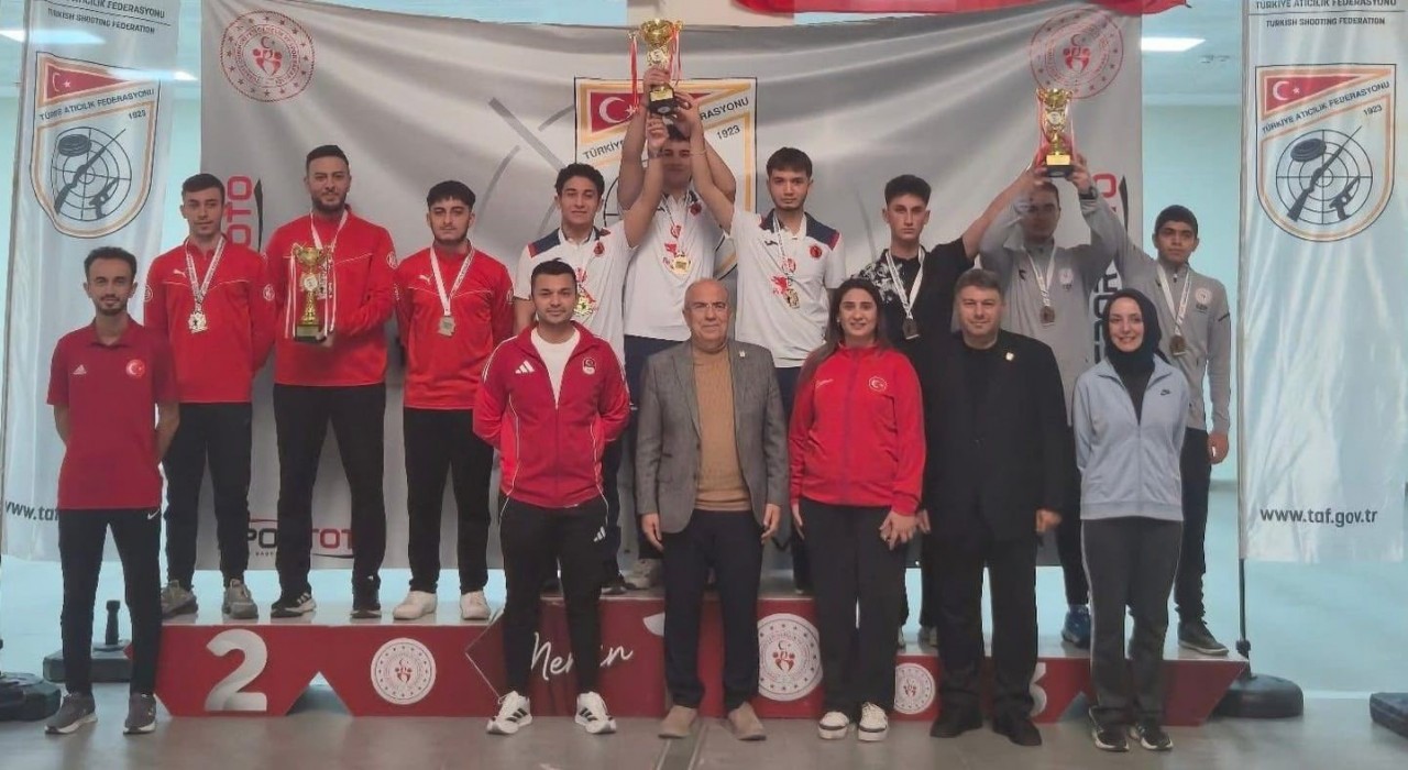 Havalı silahlar seçmelerinde Erzincan rüzgârı