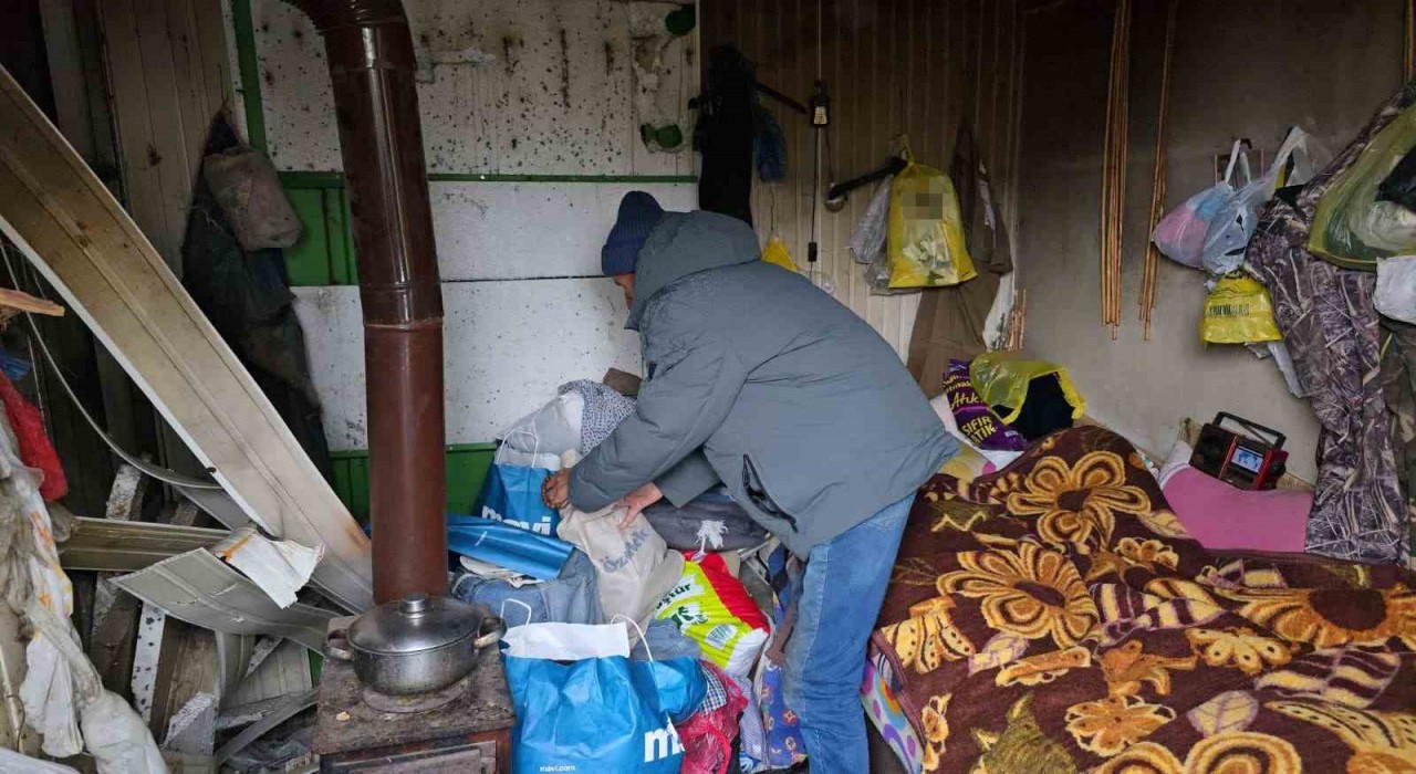 İHAnın haberi ses getirdi, barakada yaşayan engelli adama devlet sahip çıktı