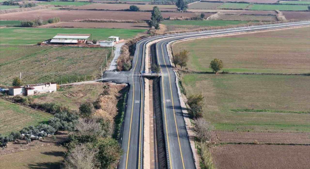 İncirliova ile Aydın Şehir Hastanesi arasında yol yapım çalışmaları tamamlandı