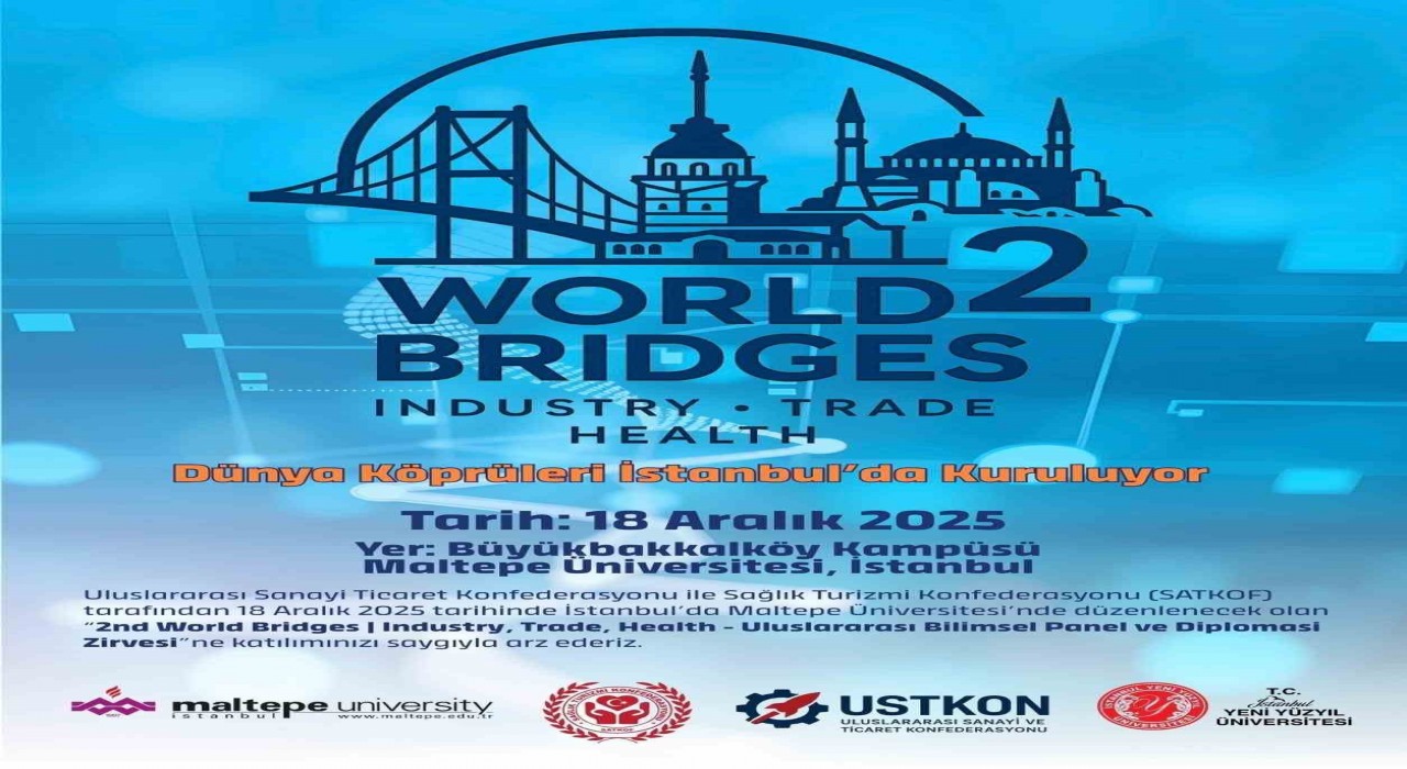 İstanbulda 2nd World Bridges Zirvesi başladı