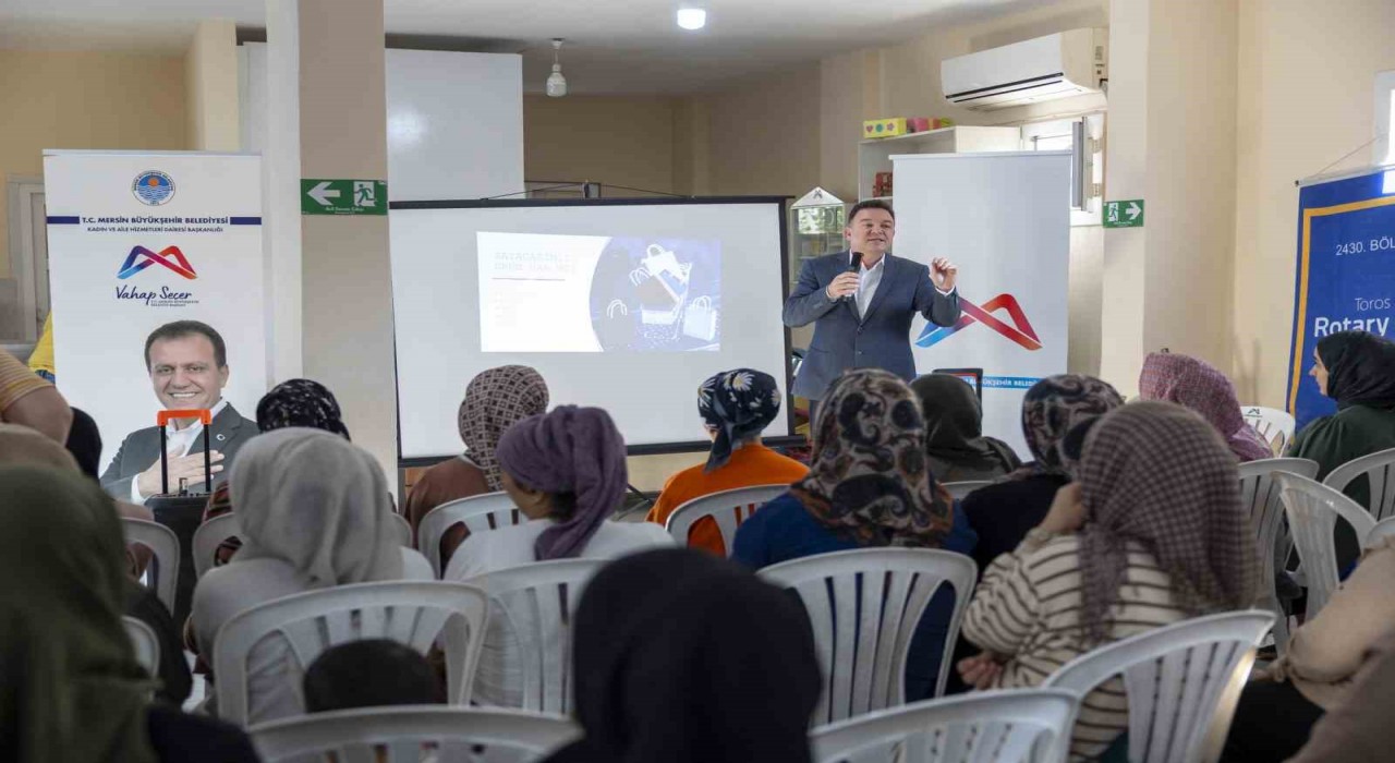 Kadınlara yönelik EVKA eğitimleri Mersinde yoğun ilgi gördü