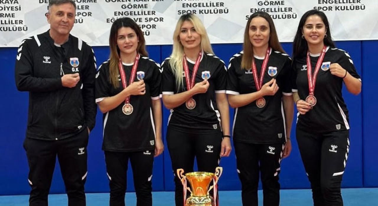 Kahramanmaraş Büyükşehir Kadın Goalball Takımı Türkiye Şampiyonu Oldu