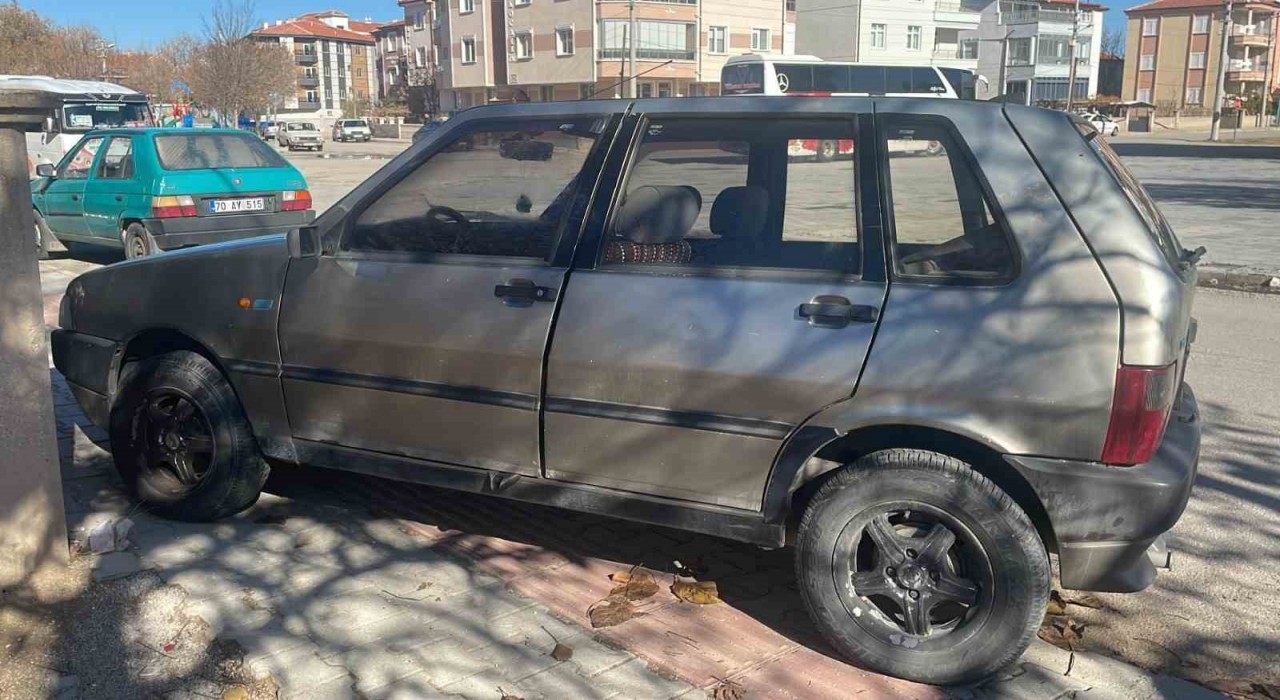 Karamanda otomobilin çarptığı kadın yaralandı