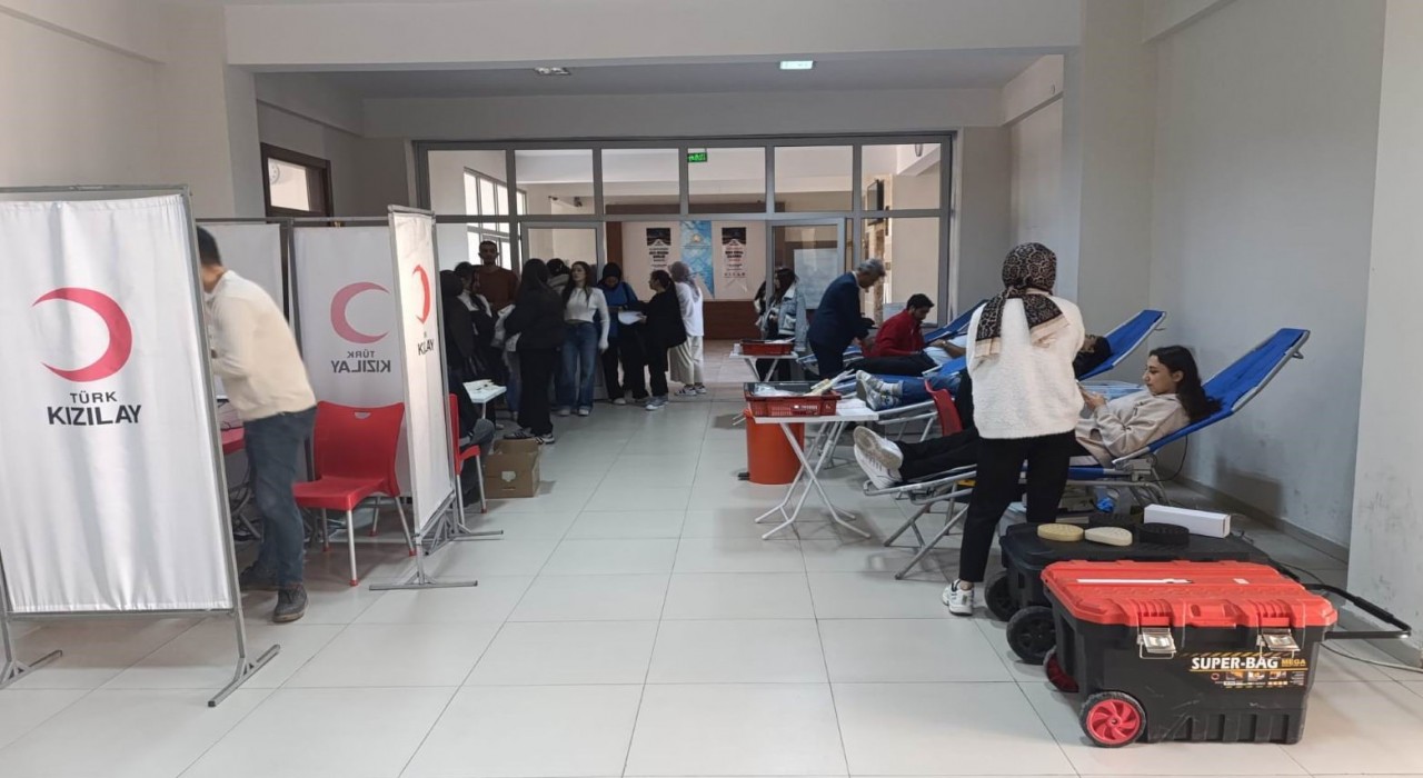 Karapınarda kan bağışı etkinliği