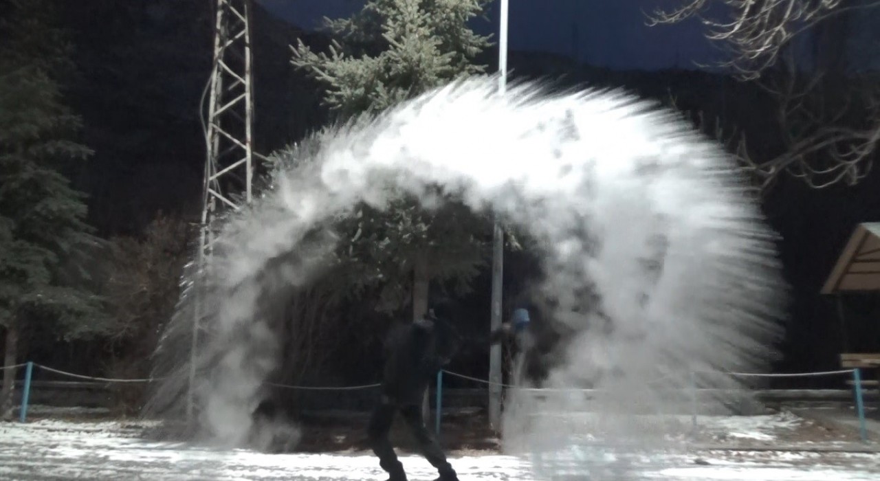 Karsta Sibirya soğukları etkisini sürdürüyor