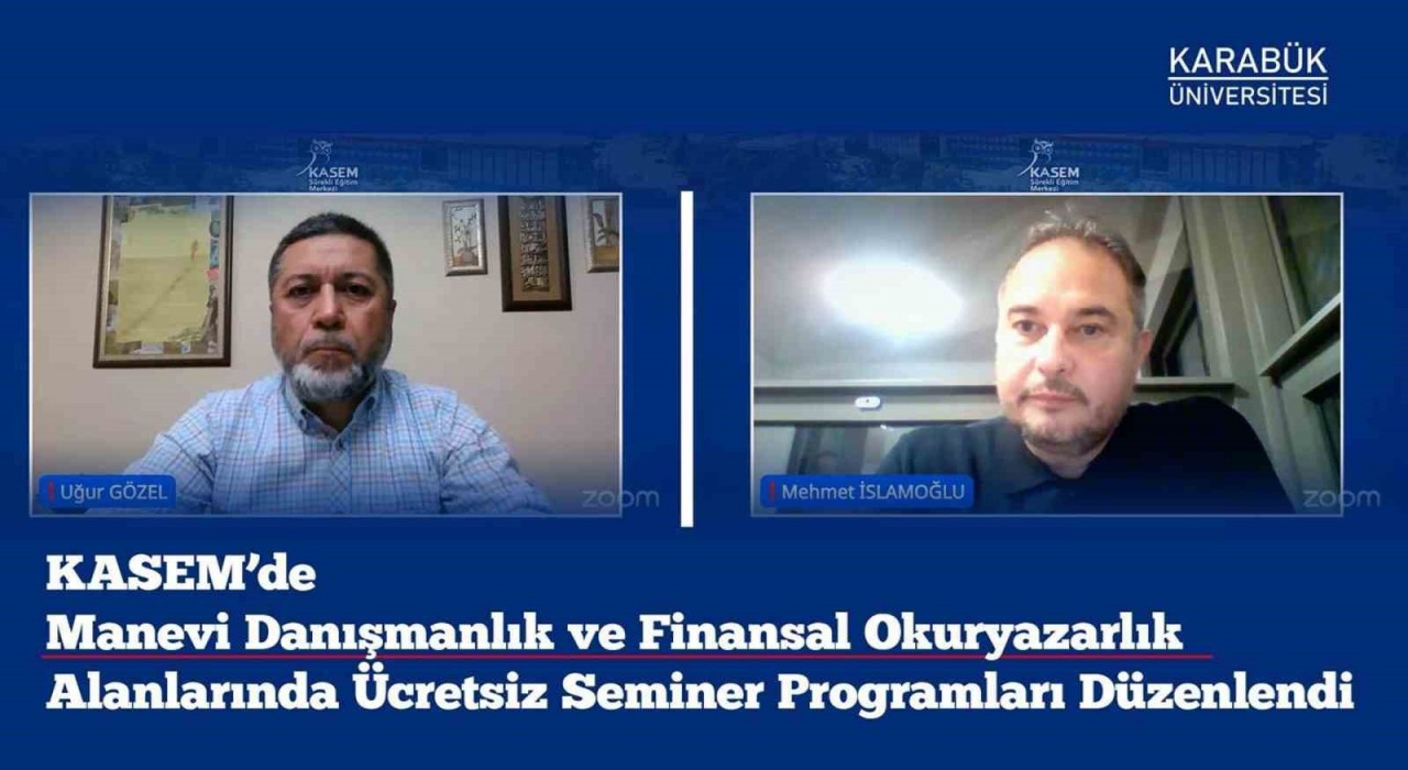 KASEMden manevi destek ve finansal okuryazarlık alanlarında ücretsiz eğitim programı