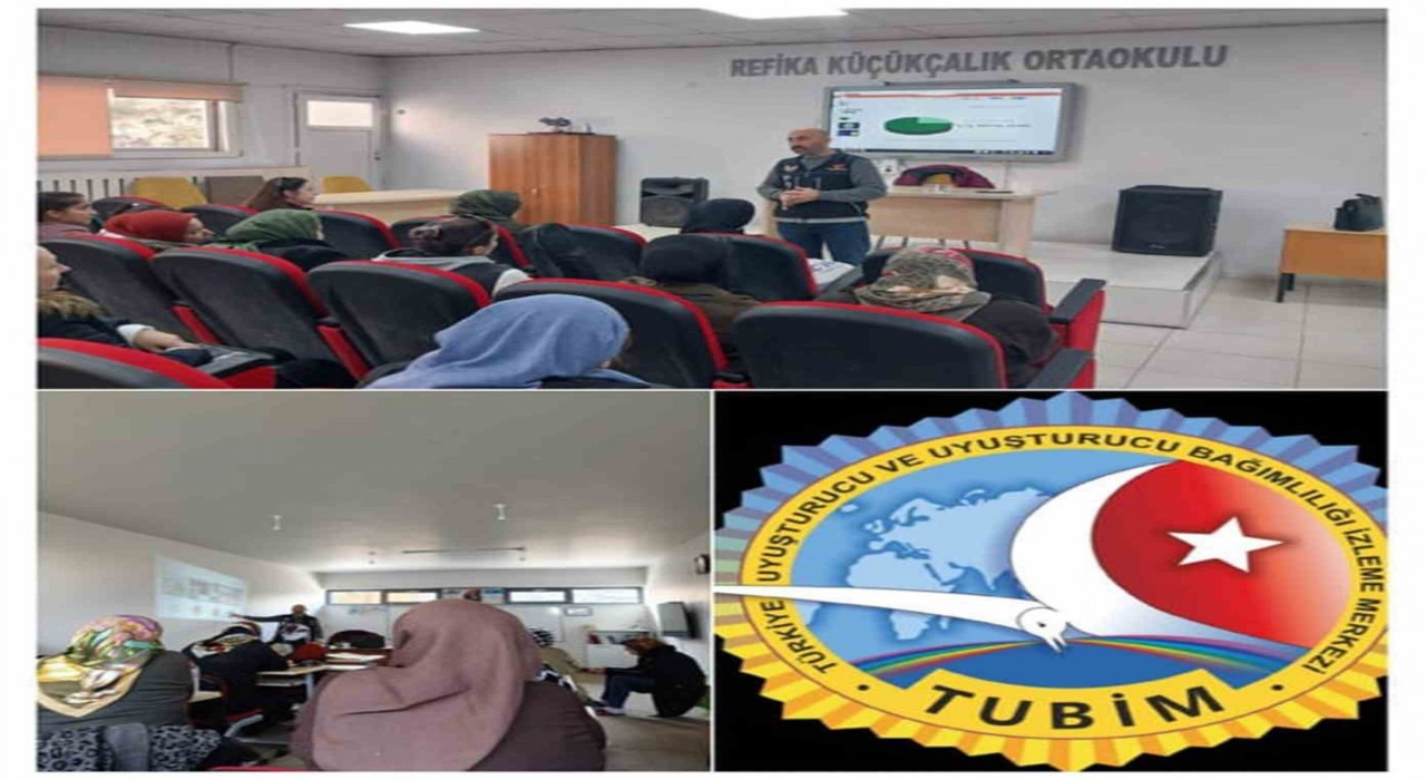 Kayseride 67 anneye uyuşturucu bilgilendirilmesi