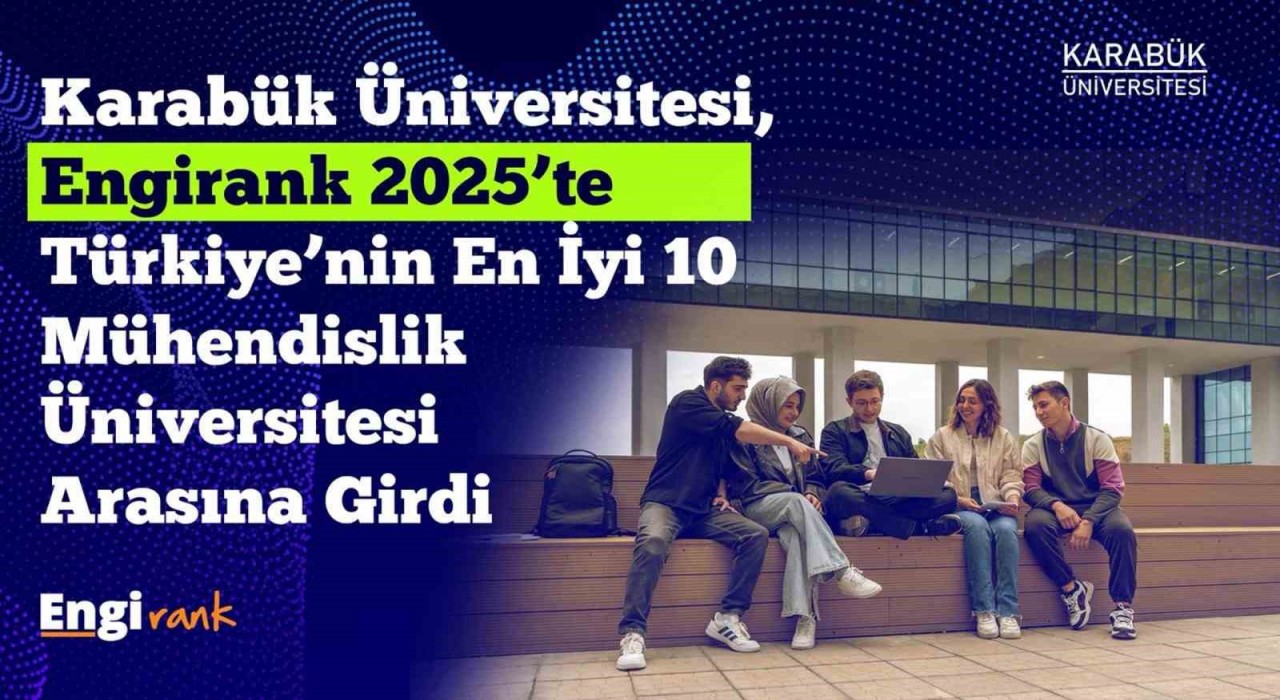 KBÜ, EngiRank 2025te Avrupada ve Türkiyede en iyiler arasında yer aldı