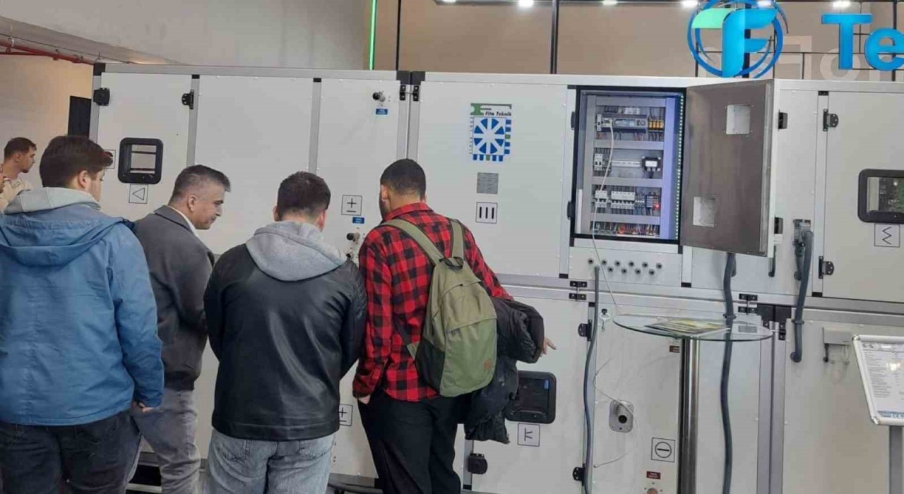 KBÜ öğrencileri iklimlendirme ve soğutma tesislerini yerinde inceledi