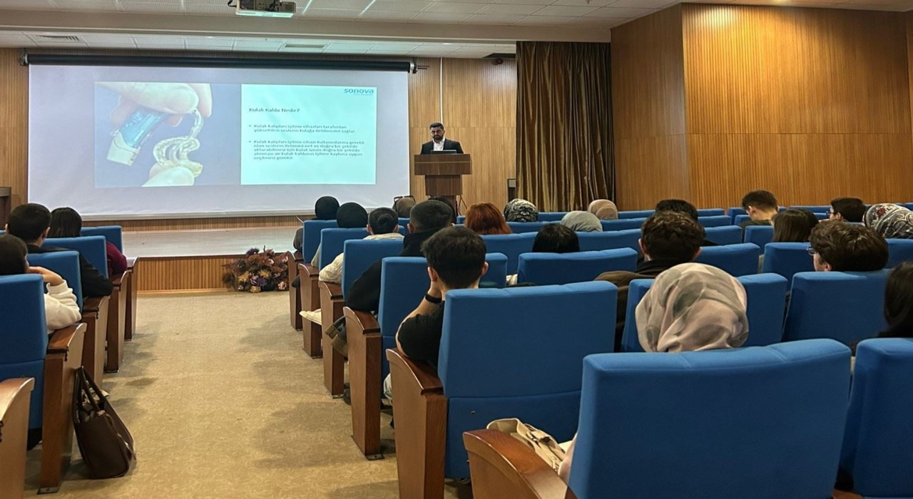 KBÜde Odyometri öğrencilerine Uygulamalı eğitim verildi