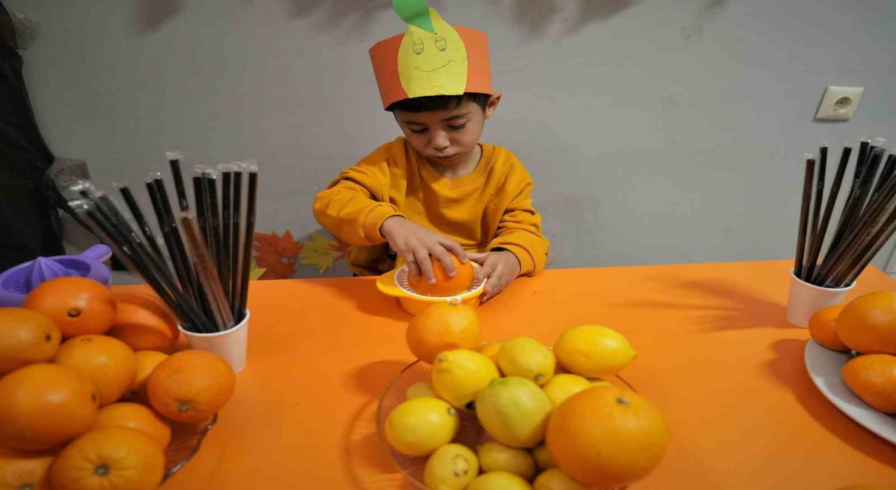 Keçiörende çocuklara C vitamini şenliği
