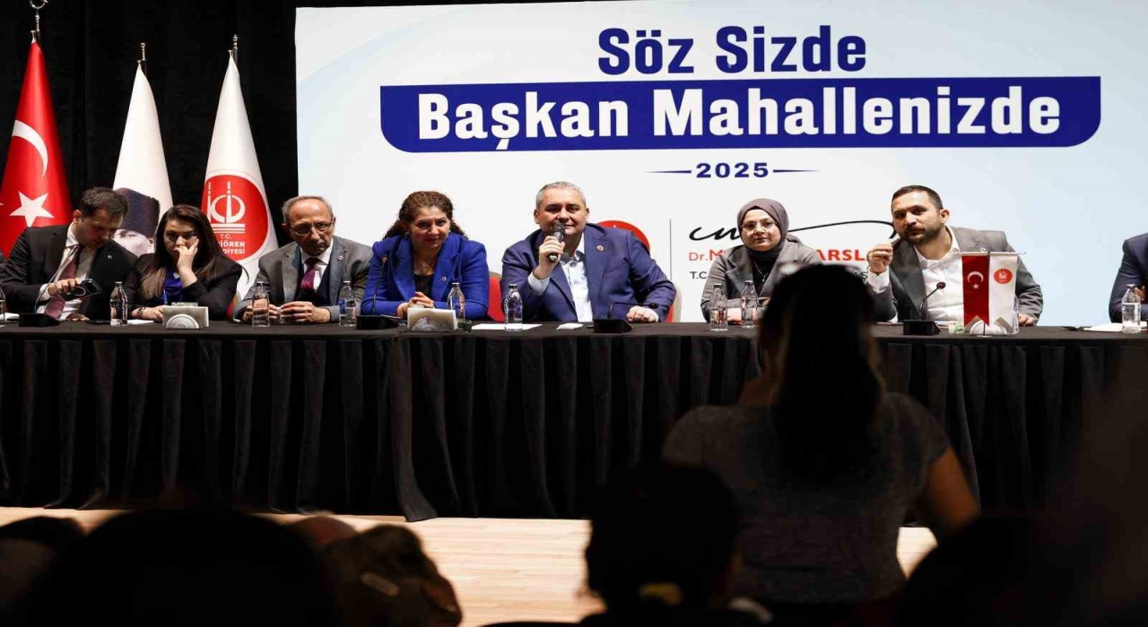Keçiörende ‘Söz Sizde, Başkan Mahallenizde, Çözüm Bizde buluşmaları devam ediyor