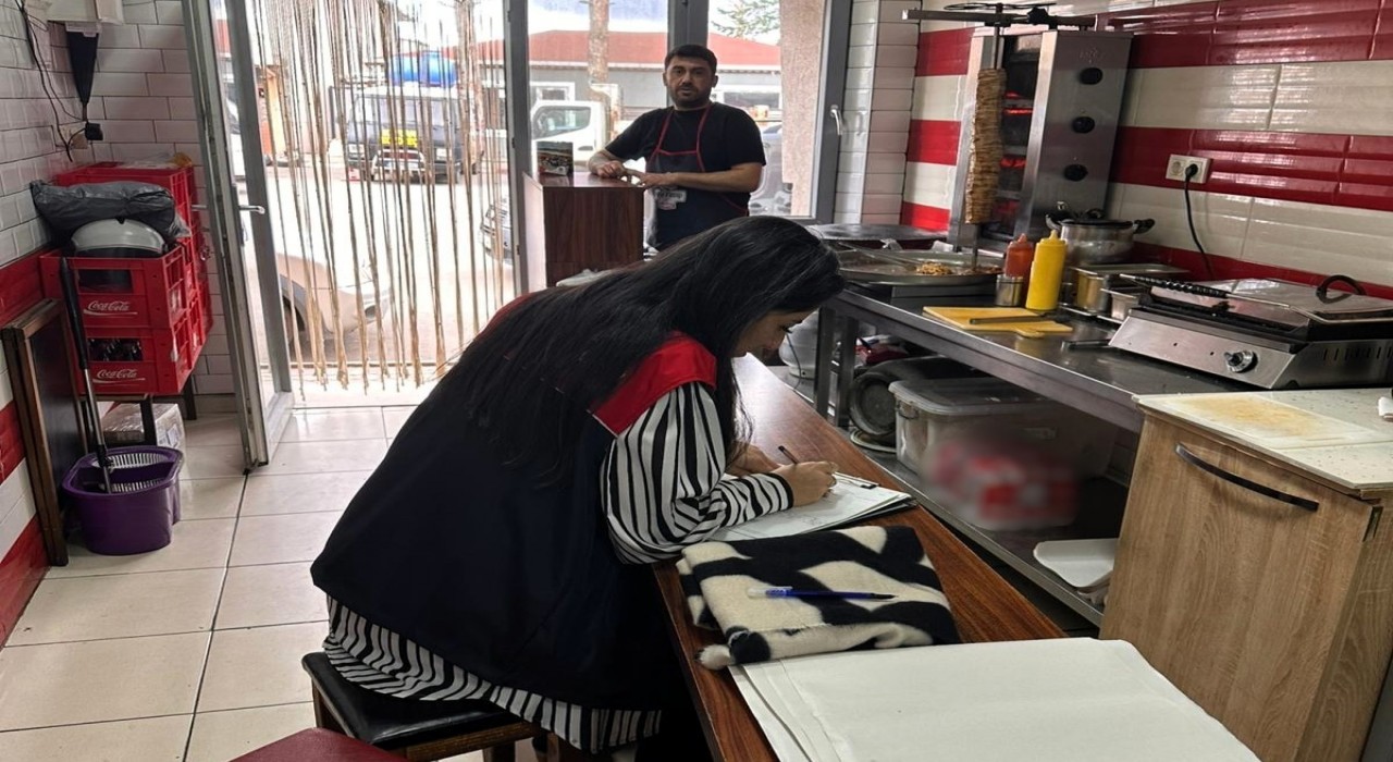 Kırklarelinde gıda ürünleri mercek altında