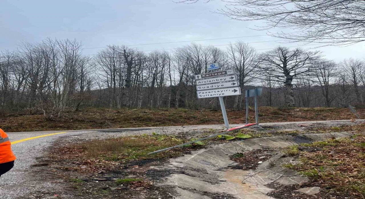 Kış turizm merkezi Kartepenin yolunda güvenlik önlemleri artırıldı