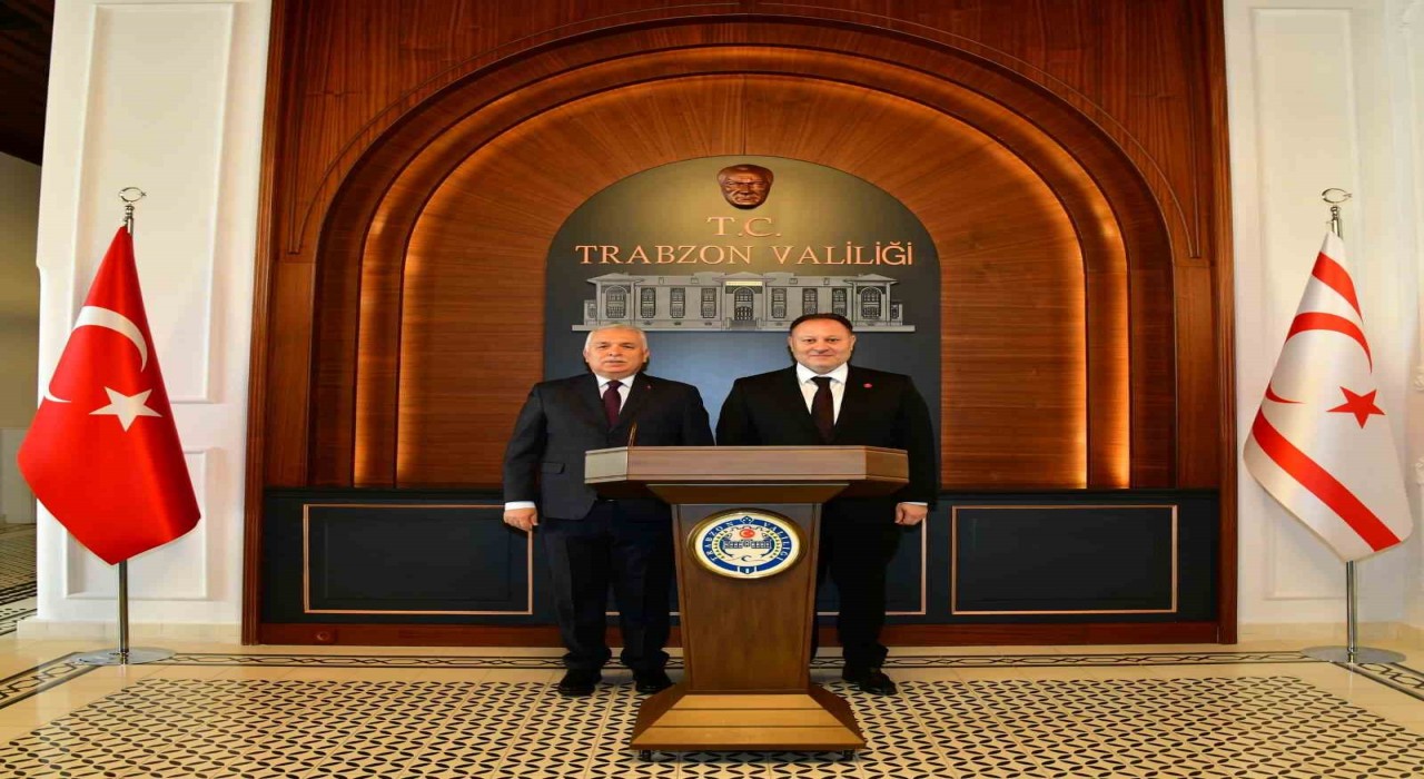KKTC Meclis Başkanı Ziya Öztürkler Trabzonda