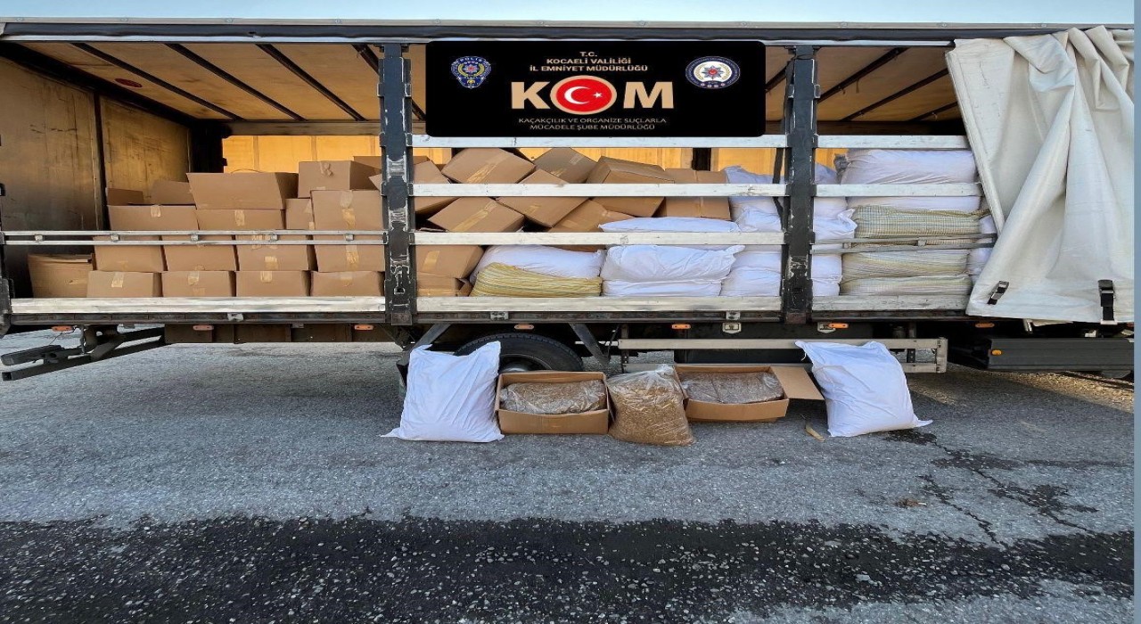 Kocaelide 5 milyon liralık kaçakçılık operasyonu