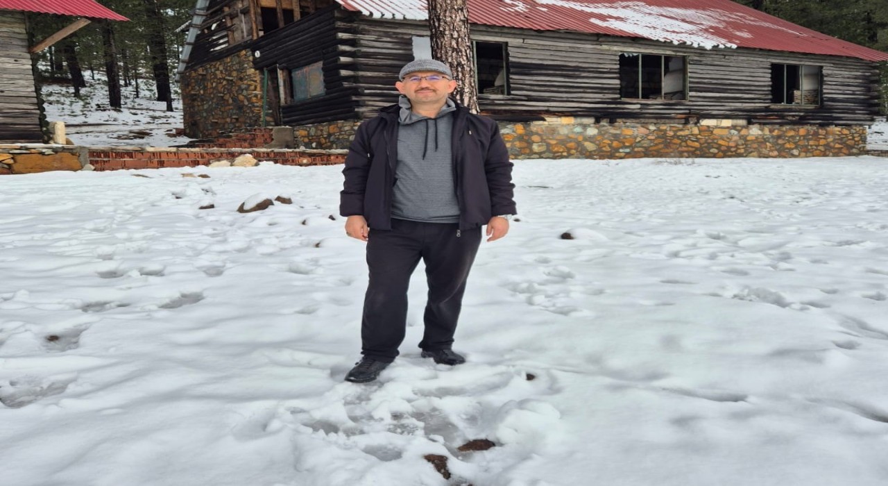 Köyceğiz Sandras Dağına yılın ilk karı yağdı