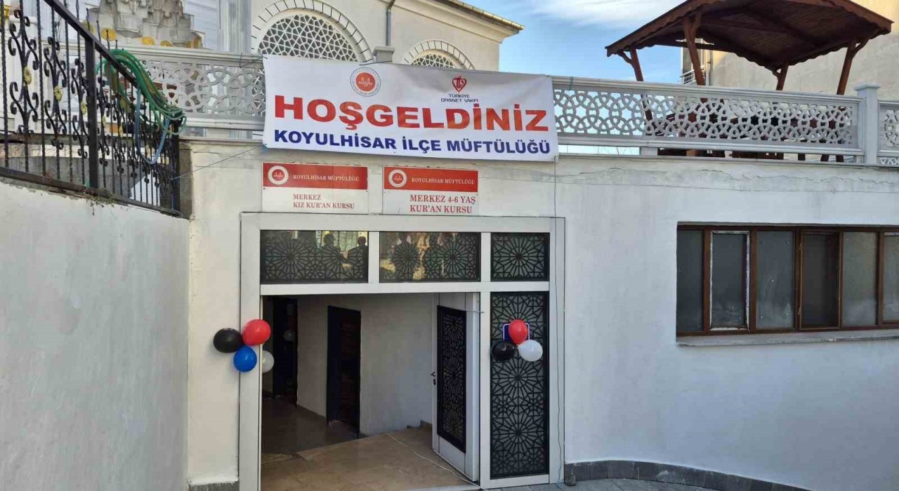 Koyulhisarda Kuran kursları eğitime başladı