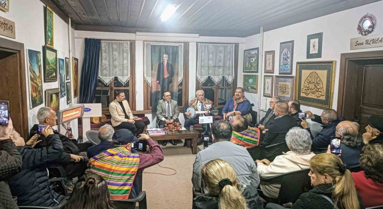 Kütahyada Simav yaren kültürü anlatıldı, türküler ve söyleşi ile gelenek yaşatıldı