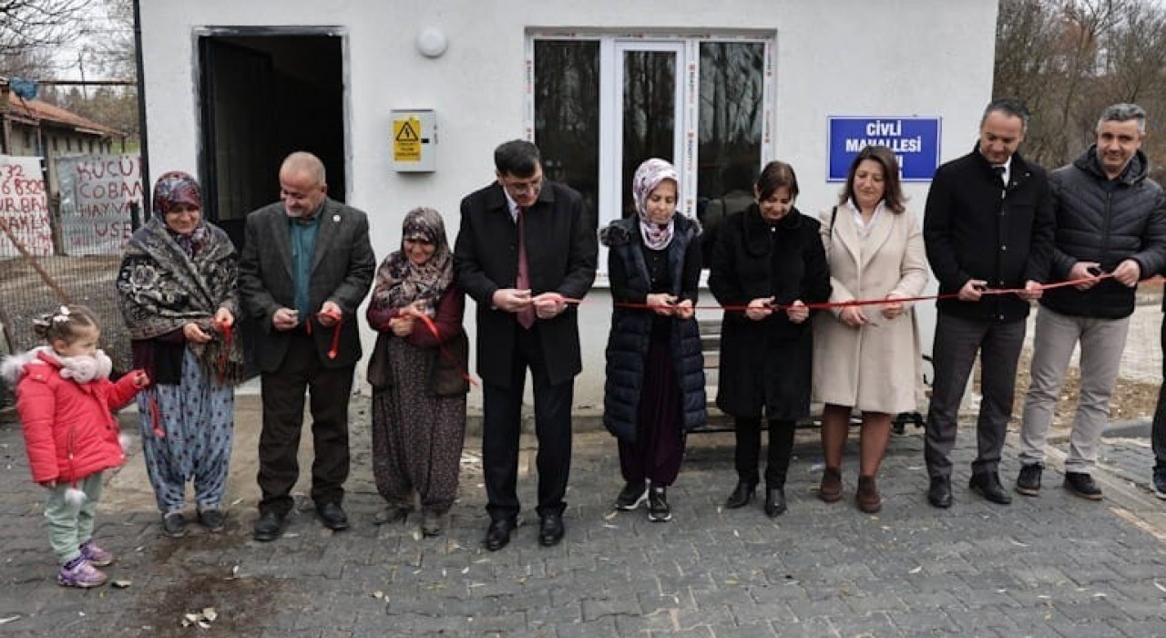 Kütahyanın Civli Mahallesine fırın